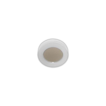 DB LED lámpatest 15W inox-tükrös, kerek, 4000K IP65 1200LM