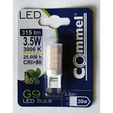 COMMEL LED fényforrás G9