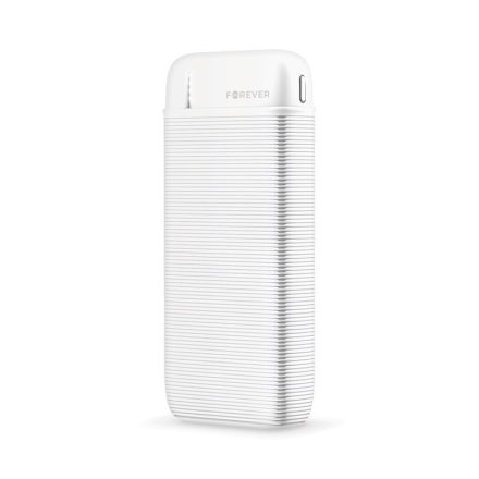 TelForceOne, Forever POWER BANK, USB-A/USB-C, 10 000 mAh, Fehér