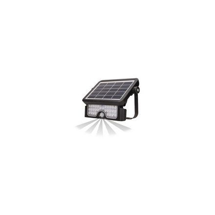 LUX LED 5W-os napelemes reflektor mozgásérzékelővel 500lm
