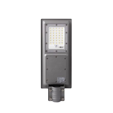 Ecolight Szolár utcai világító, 100W, 4000K, 1000lm, IP65, IK08, SMD2835, 30000h, szürke,