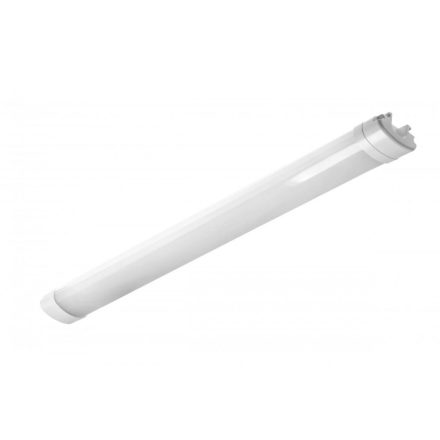 G-TECH LED vízálló lámpa, 36W, 3200 lm, 120 cm, AC220-240V, 50-60Hz, IP65, 4000K, fehér ház, fehér színű