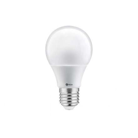 G-TECH LED fényforrás 10W, A60, E27, 3000K, AC220-240 V, 50/60Hz, 200°, 840 lm, 87 mA