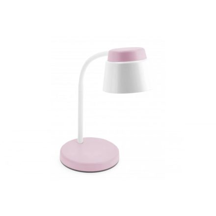 LED asztali lámpa HELIN 6W, 350lm, AC220-240V, 3-CCT, PF> 0,5, RA>80, rózsaszínű