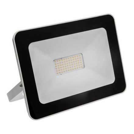 LED-es reflektor iLUX, 50W, 4000lm, 6000K, AC220-240V, 50/60 Hz, PF>0,9, RA>80, IP65, 120°, fehér keretben