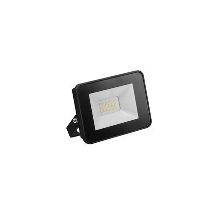 LED-es reflektor iLUX, 10W, 800lm, 6000K, AC220-240V, 50/60 Hz, PF>0,5, RA>80, IP65, 120°, fekete keret