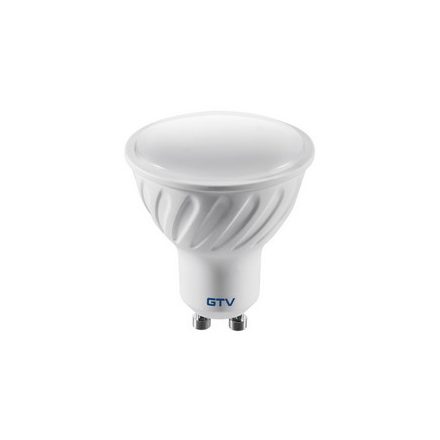 LED fényforrás 6W, GU10, 6400K, AC220-240V, 50-60Hz, sugárzási szög 120°, 440lm, 52 mA