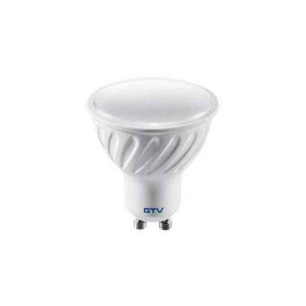 LED fényforrás 7,5W, GU10, 3000K, AC220-240V, 50-60Hz, sugárzási szög 120°, 570lm, 65 mA