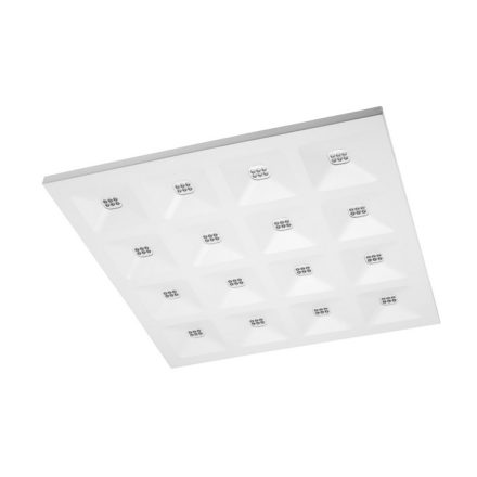 LED panel TIGER 34W,4000K, 4800lm,AC220-240V,50/60Hz,PF>0,9,IP40,IK08, sugárzási szög75°, 4000K,UGR<16, fehér, reccsed/felfüggesztett beépítéssel