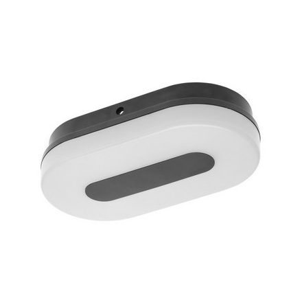 LED válaszfal TWIST, 10W, 750lm, 175-250VAC, Ra>80, IP65, IK08, 120°, 4000K, ovális, 205x115x50 mm, ovális, 205x115x50 mm