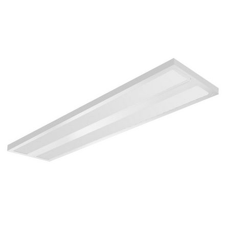 VERONA 50W, 2x120cm, 5600lm, IP20, AC220-240V, 50/60Hz, 4000K, felszíni szerelésű, LED-es lamellás lámpatest, 50W, 5600lm