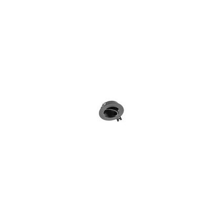 LINTO spot mennyezeti lámpatest, IP20, Ř90x29mm, kerek, fekete