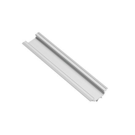 Alumínium profil LED szalagokhoz GLAX sarok ezüst, 3 m