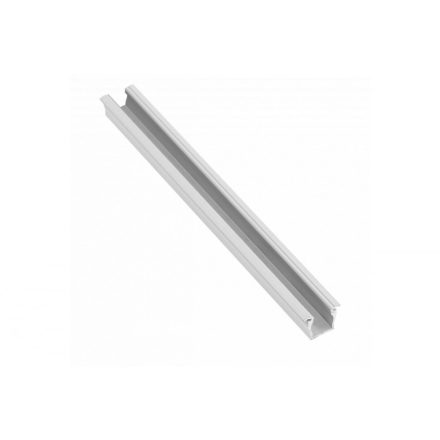 Alumínium profil LED szalagokhoz süllyesztett GLAX MICRO ezüst, 3 m