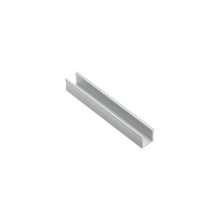 Alumínium profil LED szalagokhoz GLAX MINI HIGH, 2 m, ezüst, felületre szerelve
