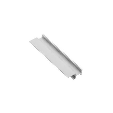 Polc alumínium LED profil GLAX mini ezüst 2 m