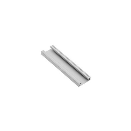 Alumínium profil LED szalagokhoz GLAX ezüst, 2 m, felületre szerelve