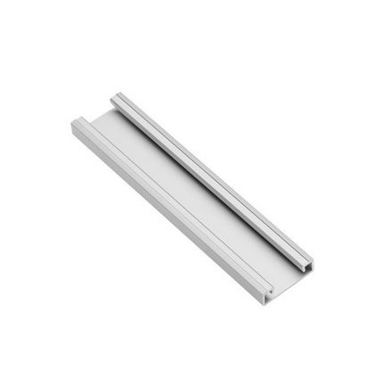 Alumínium profil LED szalagokhoz GLAX ezüst, 3 m, felületre szerelve