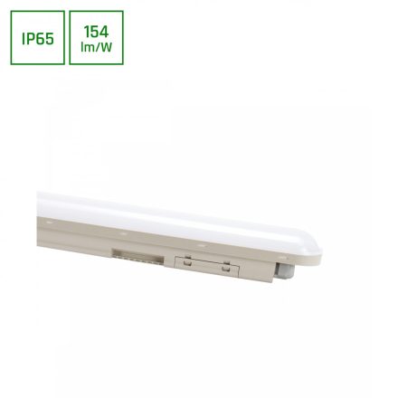 Spectrum LED por- és páramentes armatúra 25W, 120st, IP65, IK08,3000lm, 4000K, 60cm, Limea Connect