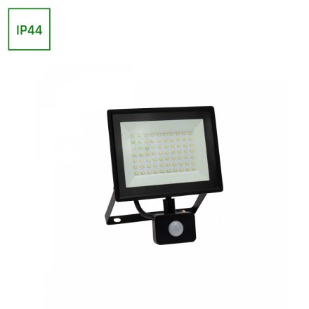 LED Reflektor, Mozgásérzékelő, Fekete, Noctis Lux3, 50W, 4000K, 4500lm, IP44, 180x215x53 [mm], 100°, 230V