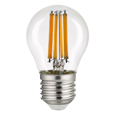 Vivalux Led Premium Filament fényforrás, E27, GF45, 7W, 960lm, 4000K, 230V, 360°, Ø45x72mm, átlátszó, Kisgömb,5 ÉV GARANCIA