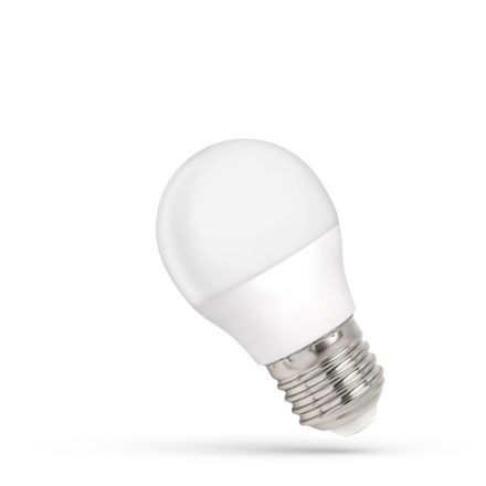 Led Fényforrás, Kisgömb, Opál, E27, 6W, 520lm, 3000K, 45x82 [mm], 17000h, 160°, 230V