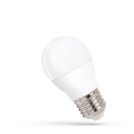 Led Fényforrás, Kisgömb, Opál, E27, 8W, 710lm, 3000K, 47x89 [mm], 17000h, 160°, 230V