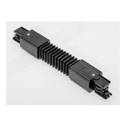 Elektromos flexibilis csatlakozó az X-RAIL-hez, 249 mm, fekete