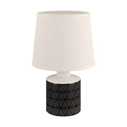 Topik Asztali lámpa, Fehér/Fekete