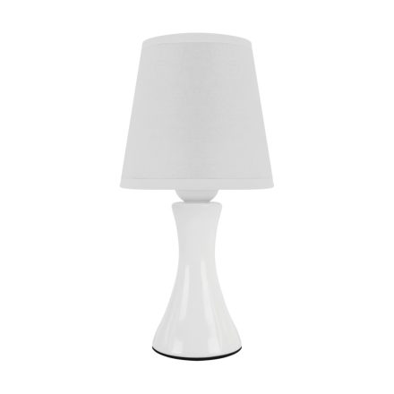 Strühm asztali lámpa, E14, max. 15W, IP20, 245X130X130mm, Fehér, POLINA