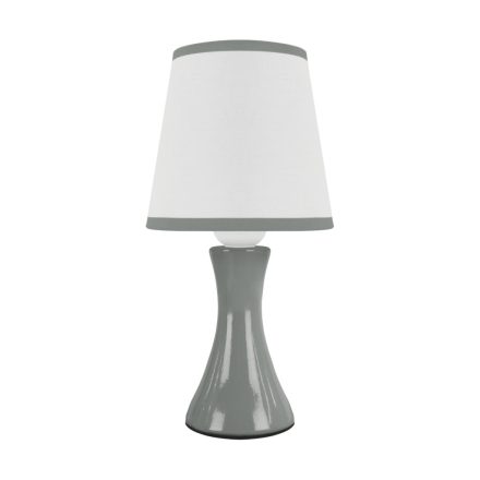 Strühm asztali lámpa, E14, max. 15W, IP20, 245X130X130mm, Szürke, POLINA