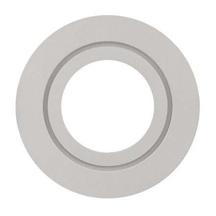 Ultralux Beépíthető Spot lámpa, IP44, kerek, fehér, alumínium