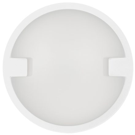 Ultralux LED mennyezeti lámpa, 12W, 4000K, 800lm, IP65, kerek, fehér