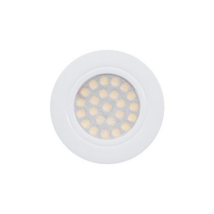 Ultralux Mini LED-es lefelé világító beépítésre 4W, 4200K, 220-240V AC, IP44, fehér, fehér