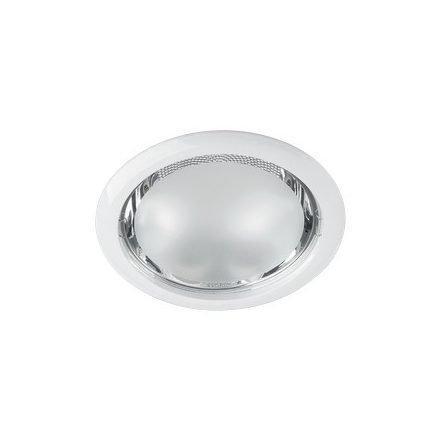 Ultralux Mennyezeti lámpa, fix, E27, 230mm, IP20, fehér