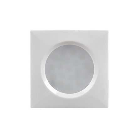 Ultralux LED-es szekrényvilágítás beépítésre/felületre, négyzet alakú 1,5W, 4000K, 12V DC, fehér