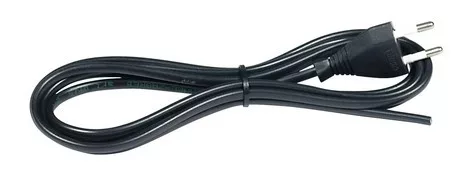COMMEL Csatlakozó kábel H03VVH2-F 2x0,75 / 2 m