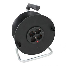   COMMEL Empty Kábel dob - PVC 230 mm, egyfázisú, 16 A 250 V~ 3500 W, IP 20