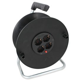   COMMEL Empty Kábel dob - PVC 280 mm, egyfázisú, 16 A 250 V~ 3500 W, IP 20