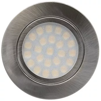   Lumen LED lámpa, beépíthető, 220-240V AC, 4W, IP44, 4000K, szatén nikkel 