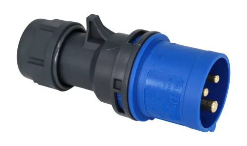 Commel ipari lengő dugvilla, 16A, 250V, 3P, IP44