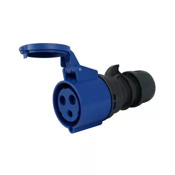 Commel ipari lengő dugalj, 32A, 250V, 3P, IP44