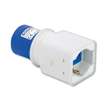   COMMEL Csatlakozó átalakító adapter CEE to Schuko+Italian standard16 A 250 V ~ 3P IP20, 