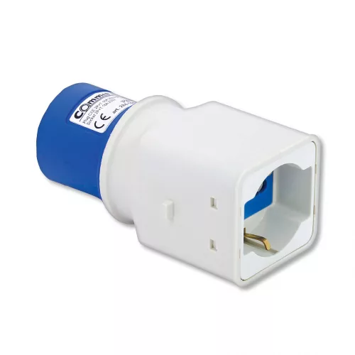 COMMEL Csatlakozó átalakító adapter CEE to Schuko+Italian standard16 A 250 V ~ 3P IP20, 