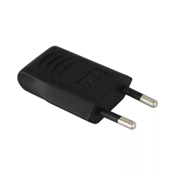 Commel földeletlen dugvilla, IP20, 2,5A, 250V, fekete