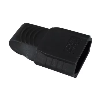 Commel földeletlen dugalj, 2,5A, 250V, IP20, fekete