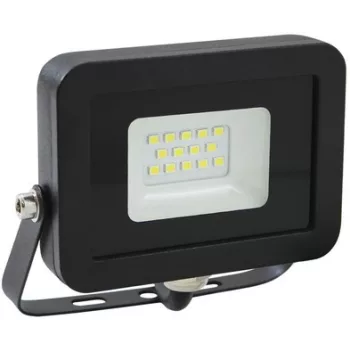   Commel LED reflektor, 10W, 6500K, 800lm, 220-240V, IP65, fekete