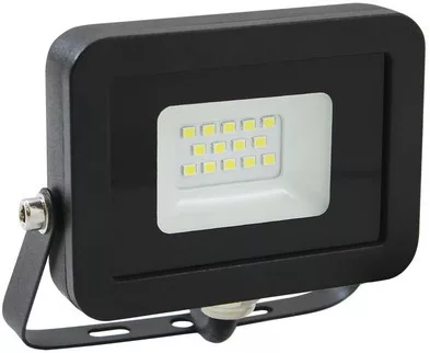 Commel LED reflektor, 10W, 6500K, 800lm, 220-240V, IP65, fekete