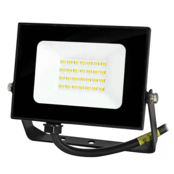 Commel Led reflektor, 20W, 4000K, 1600lm, fekete