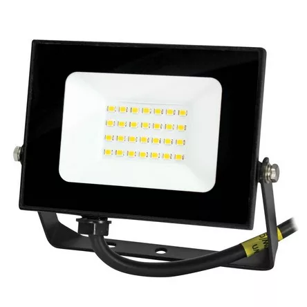 Commel Led reflektor, 20W, 4000K, 1600lm, fekete